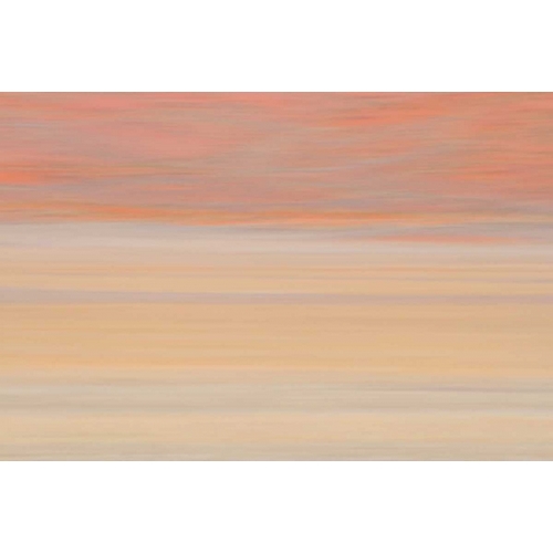 Namibia Abstract of heat distorting grassy plain